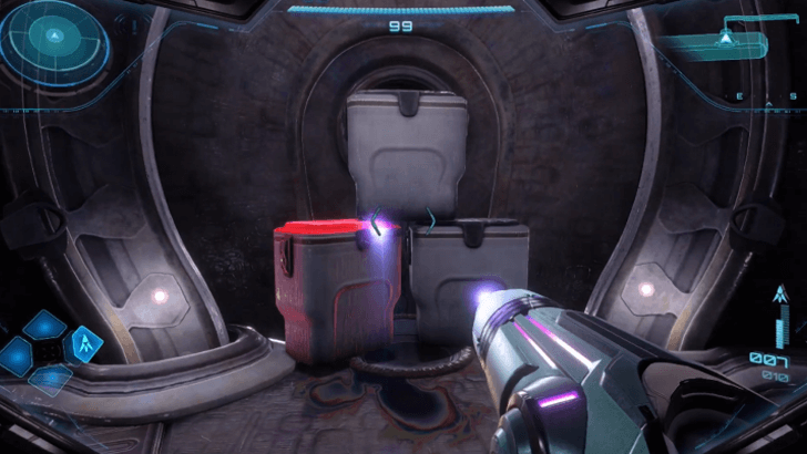 Shoot the Bins to Get to Volt Forge