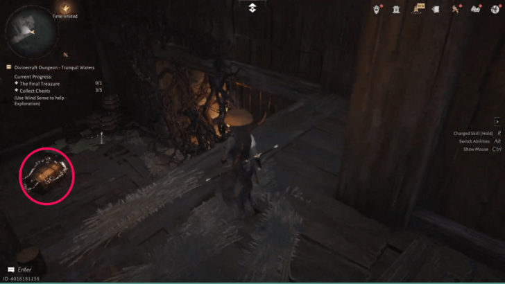 Divine Craft Dungeon - Tranquil Waters Chest Location (4)