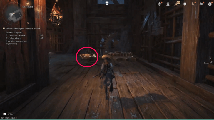 Divine Craft Dungeon - Tranquil Waters Chest Location (5)