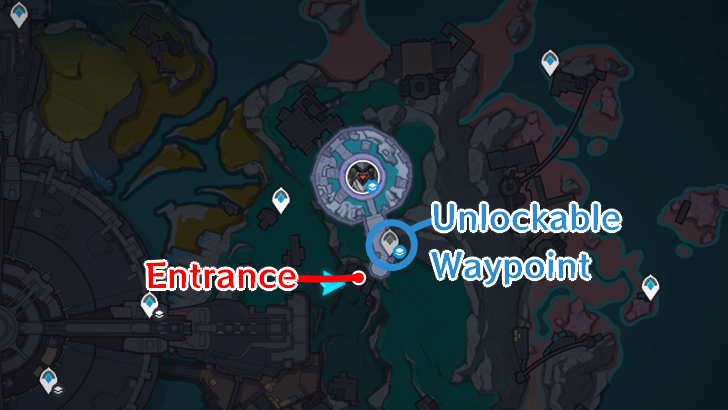 Genshin - Super Heavy Landrover Mechanized Fortress Map Entrance