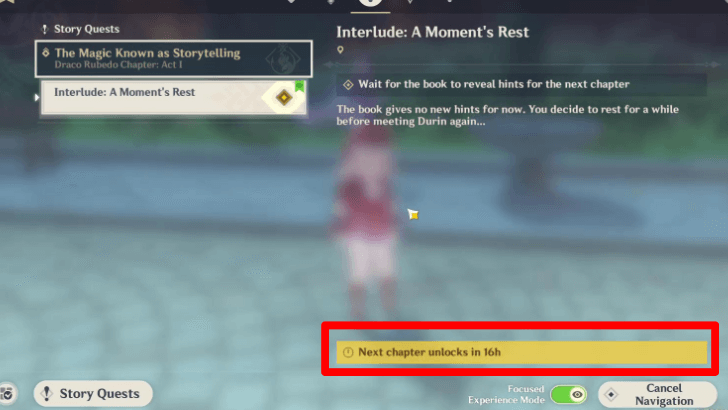 Genshin - Wait for the Server Reset