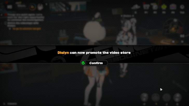 Dialyn Promotes the Video Store