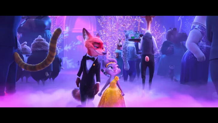 nick and judy hopps in the zootopia 2 trailer