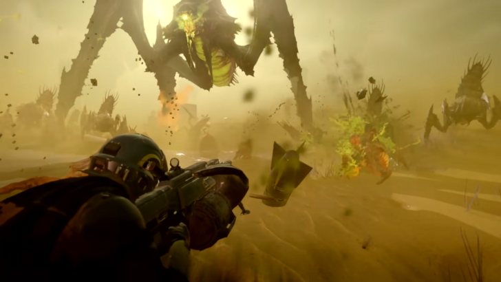 Helldivers 2 Terminid Horde In-Game Screenshot