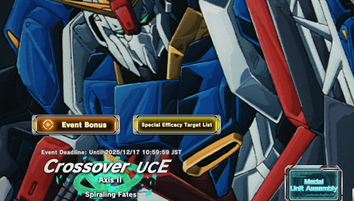 Crossover UCE Axis II Spiraling Fates Event