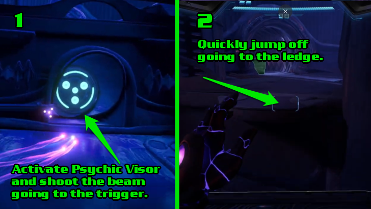 Activate the Trigger with Psychic Visor