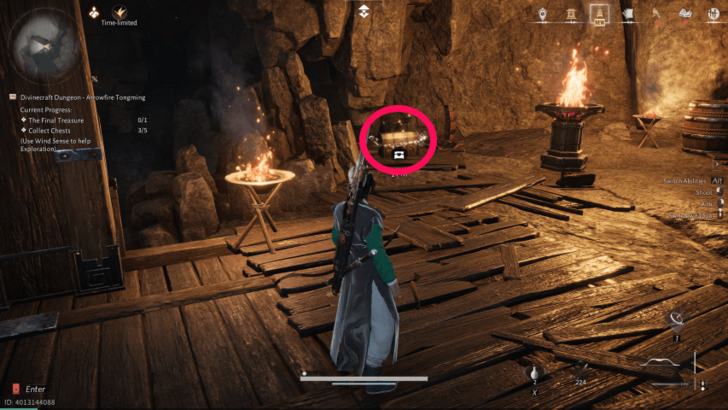 Divine Craft Dungeon - Arrowfire Tongming Chest Location (5)