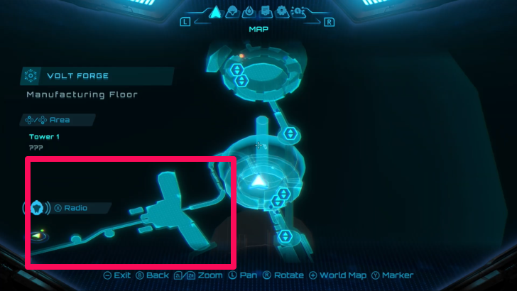 Tower 1 Generator Puzzle Location