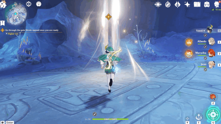 Genshin - Go Through the Gate Nicole Opened Once You are Ready