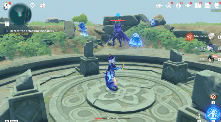 Genshin - Defeat the Monsters