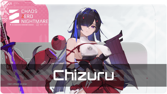 Chaos Zero Nightmare - Chizuru Character Top Banner.png
