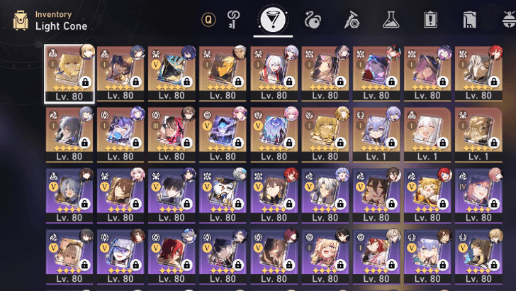 Star Rail - Light Cone Weapons