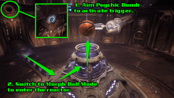 Aim a Psychic Bomb to the Trigger