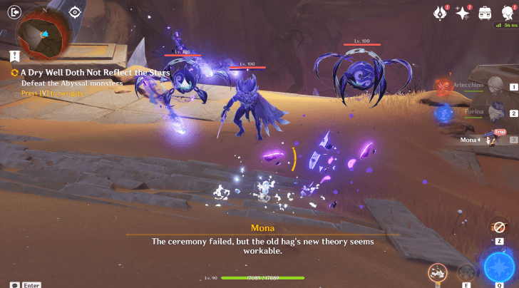 Genshin - Defeat the Monsters