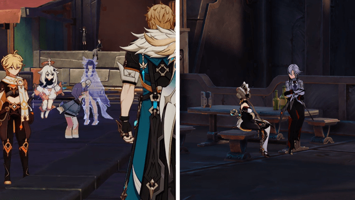 Return to Nasha Town and Contact Varka