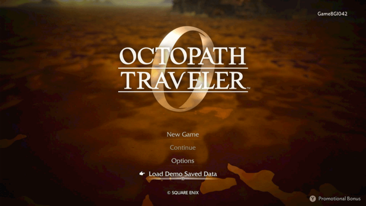 Select New Game or Load a Save