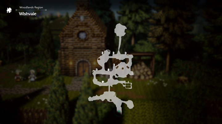 Octopath Traveler 0 - Inspiriting Plum x1 Treasure Location