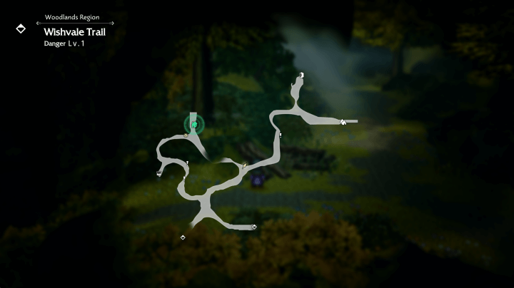 Octopath Traveler 0 - Lumber x4 Treasure Location