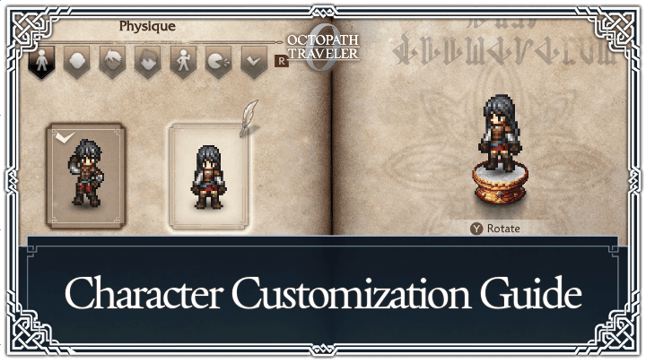Octopath Traveler 0 - Character Customization Guide