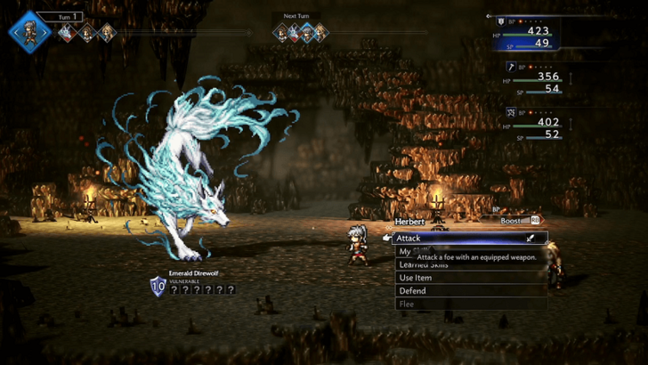 Emerald Direwolf Boss