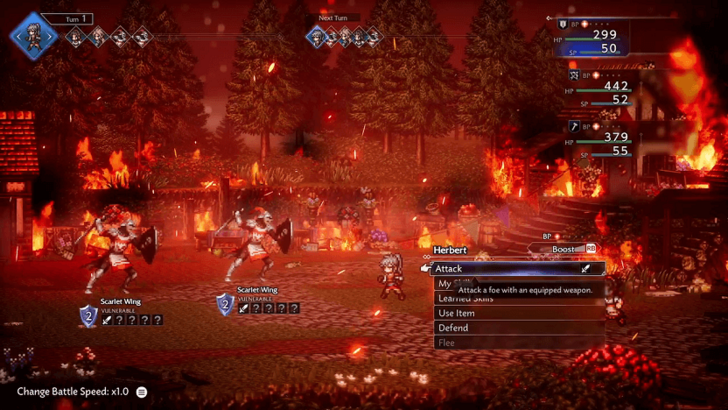 Defeat the Scarlet Wing Soldiers