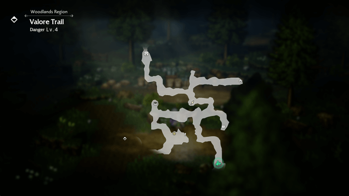 Octopath Traveler 0 - Flower x5 Treasure Location