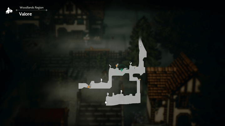 Octopath Traveler 0 - Stone x2 Treasure Location