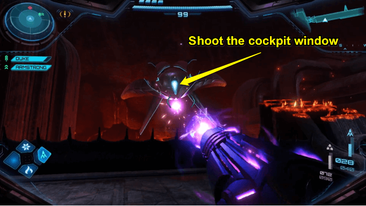 Shoot the Cockpit Window