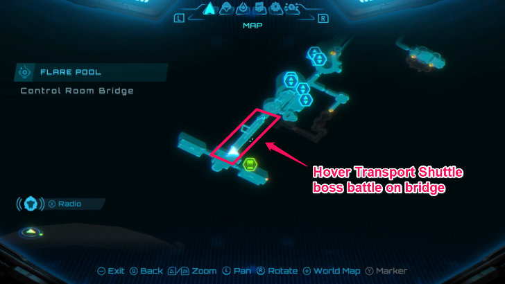 Hover Shuttle Transport Boss Location