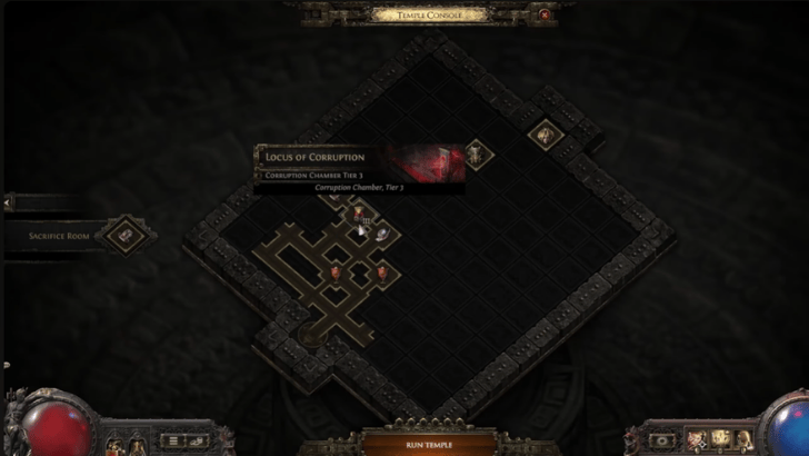 Upgrading Locus of Corruption in Temple Console