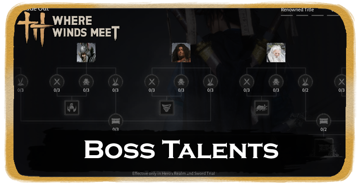 Boss Talents