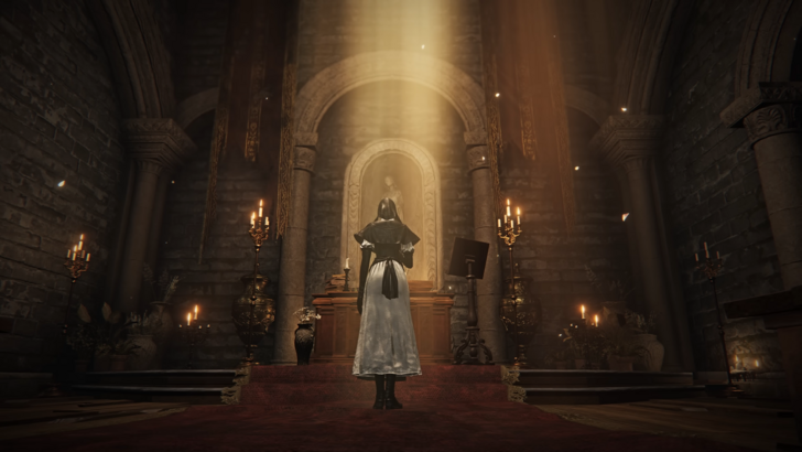 Elden Ring Nightreign Undertaker In A Chapel