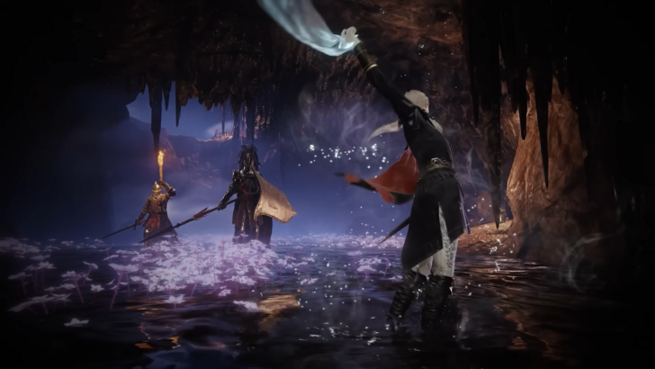 Elden Ring Nightreign Players Fighting In The Swamps