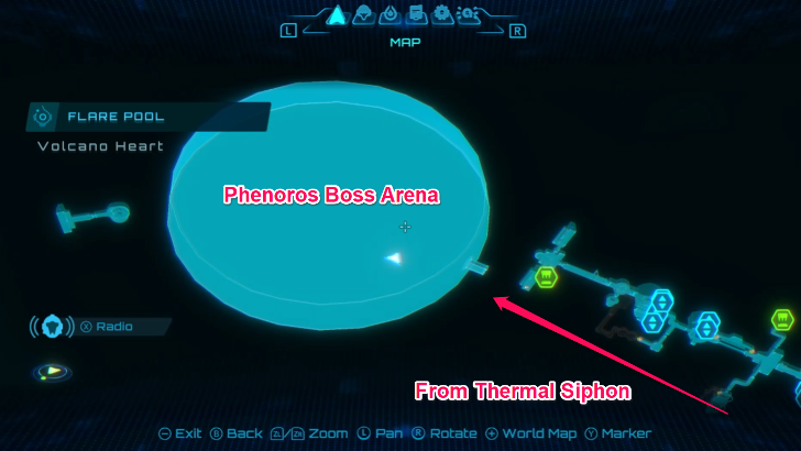 Phenoros Boss Location