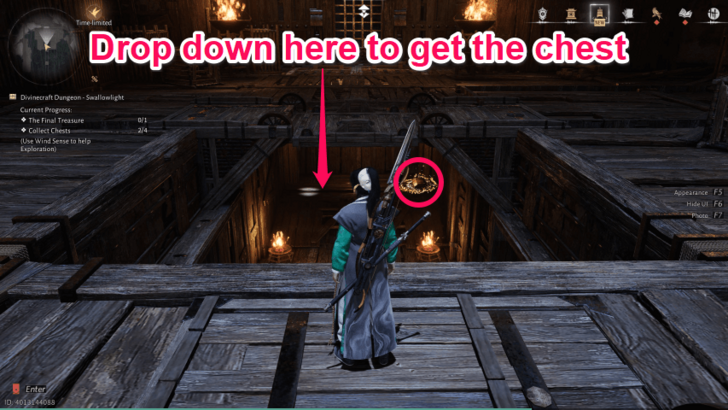 Divine Craft Dungeon - Swallowlight Chest Location (3)