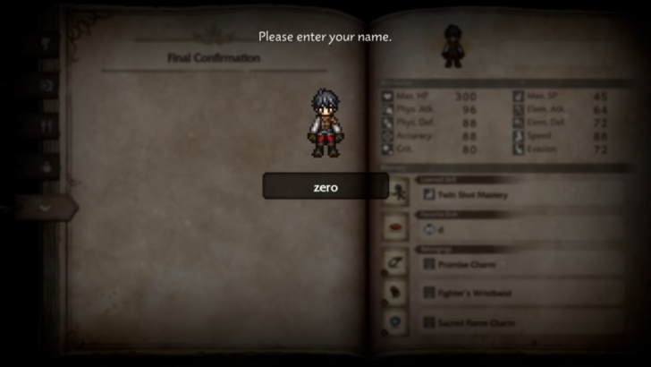 Protagonist Canon Name