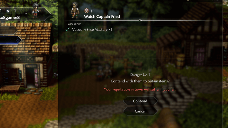 Contend to Get Action Skill