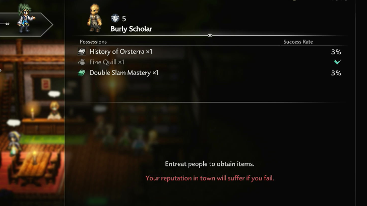 Entreat to obtain Action Skills