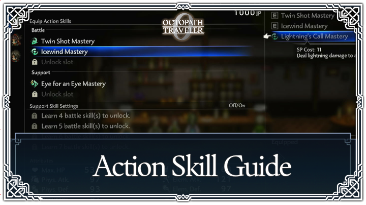 Action Skill Guide