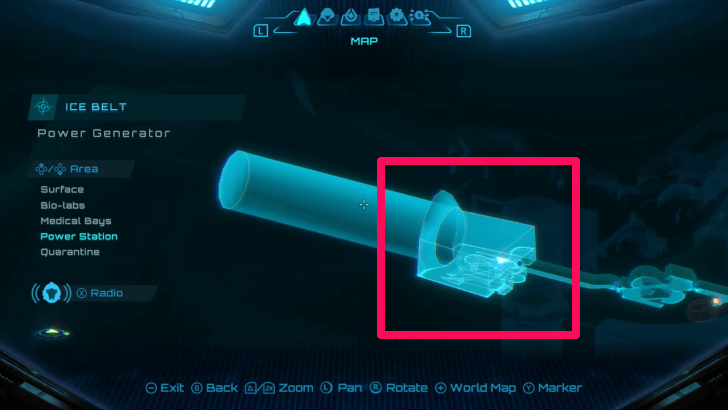 Turbine Generator Puzzle Location