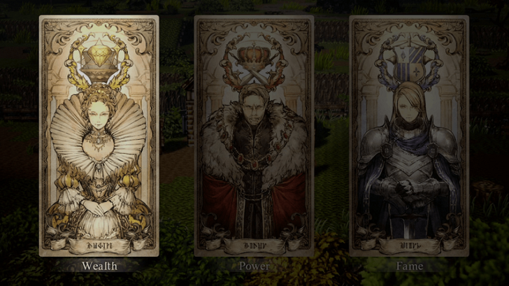 Three Paths at the End of the Prologue - Wealth