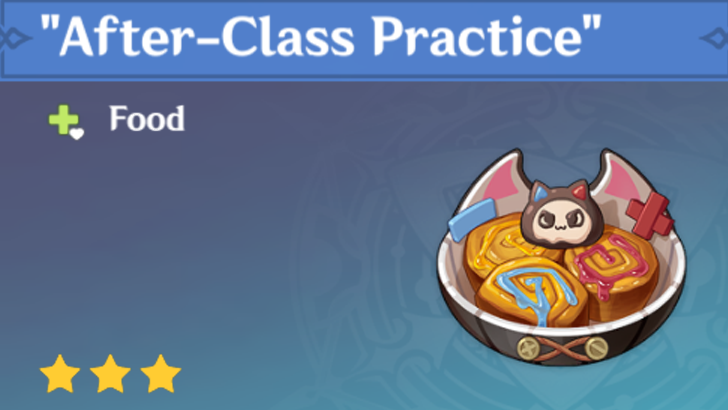 Genshin Impact - How to Get “After-Class Practice” and Effects