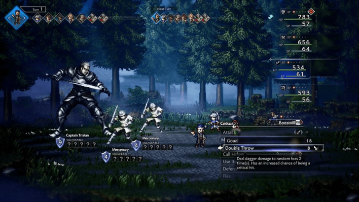 Captain Tristan Boss Fight