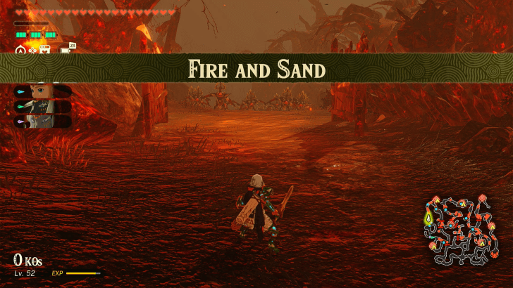 Fire and Sand