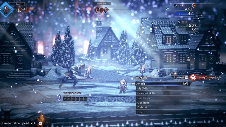 Abnormal Ruffian miniboss fight