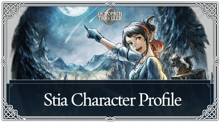 Octopath Traveler 0 - Stia Top Banner