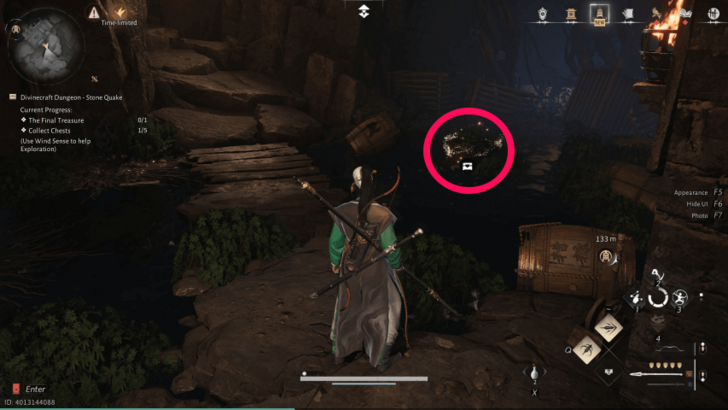 Divine Craft Dungeon - Stone Quake Chest Location (2)