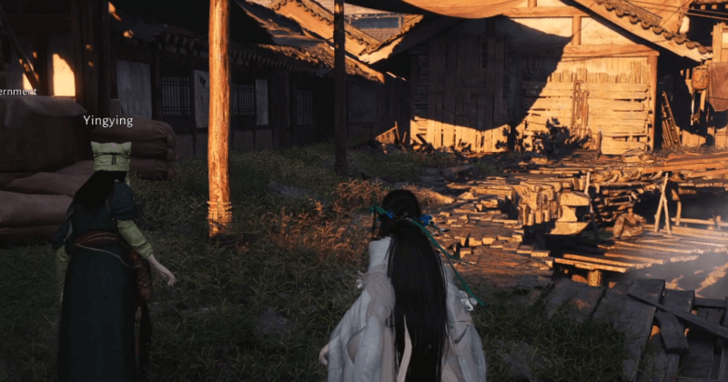 Where Winds Meet - Crouch with Yingying