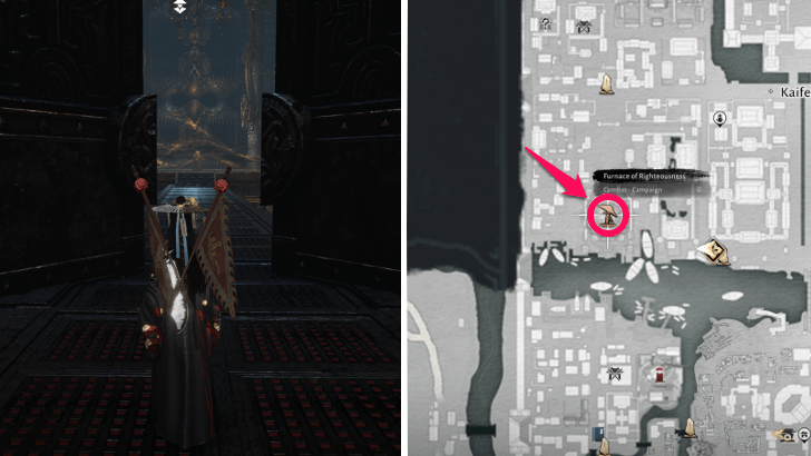 Where Winds Meet God of Avarice Location