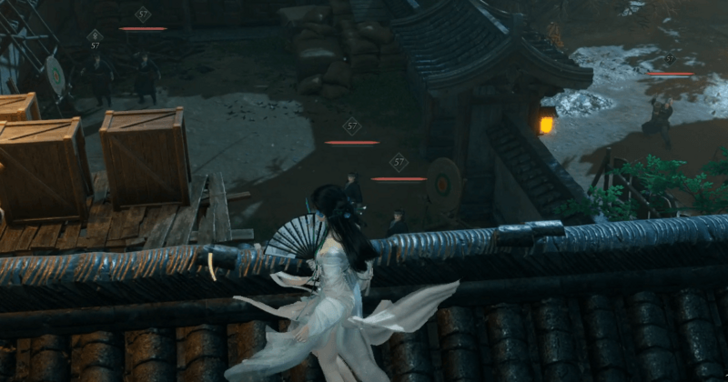 Where Winds Meet - Run Along the Roofs